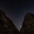 Venus and Mars shine bright